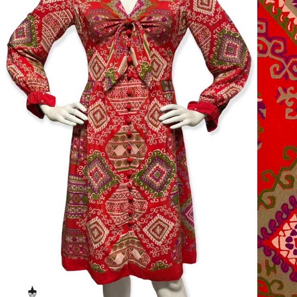 Shannon Roger’s for Jerry Silvermann vintage dress. 👗 Sz 4.